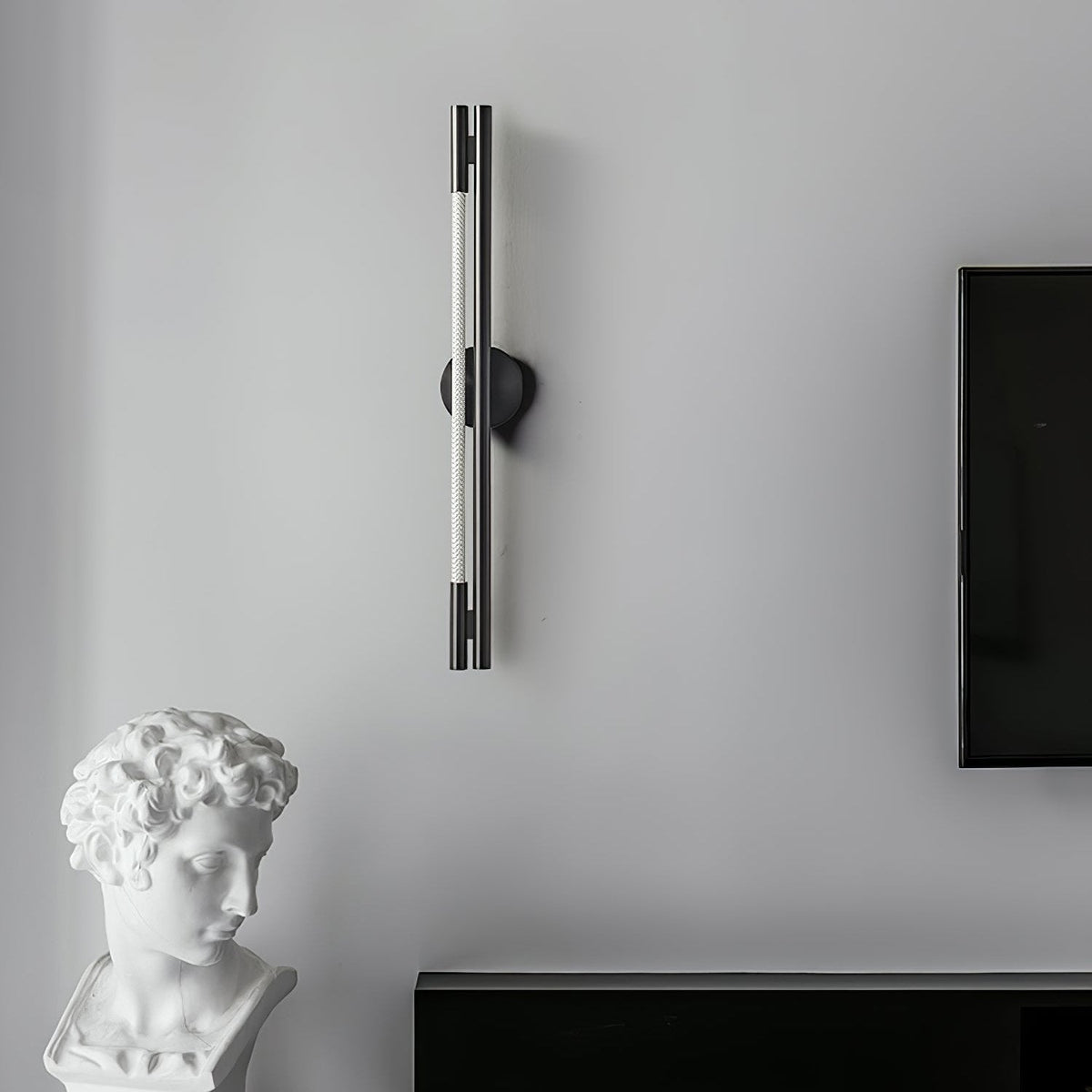 Aurora Rod Wall Light, Hardwired Wall Sconce, detail 6
