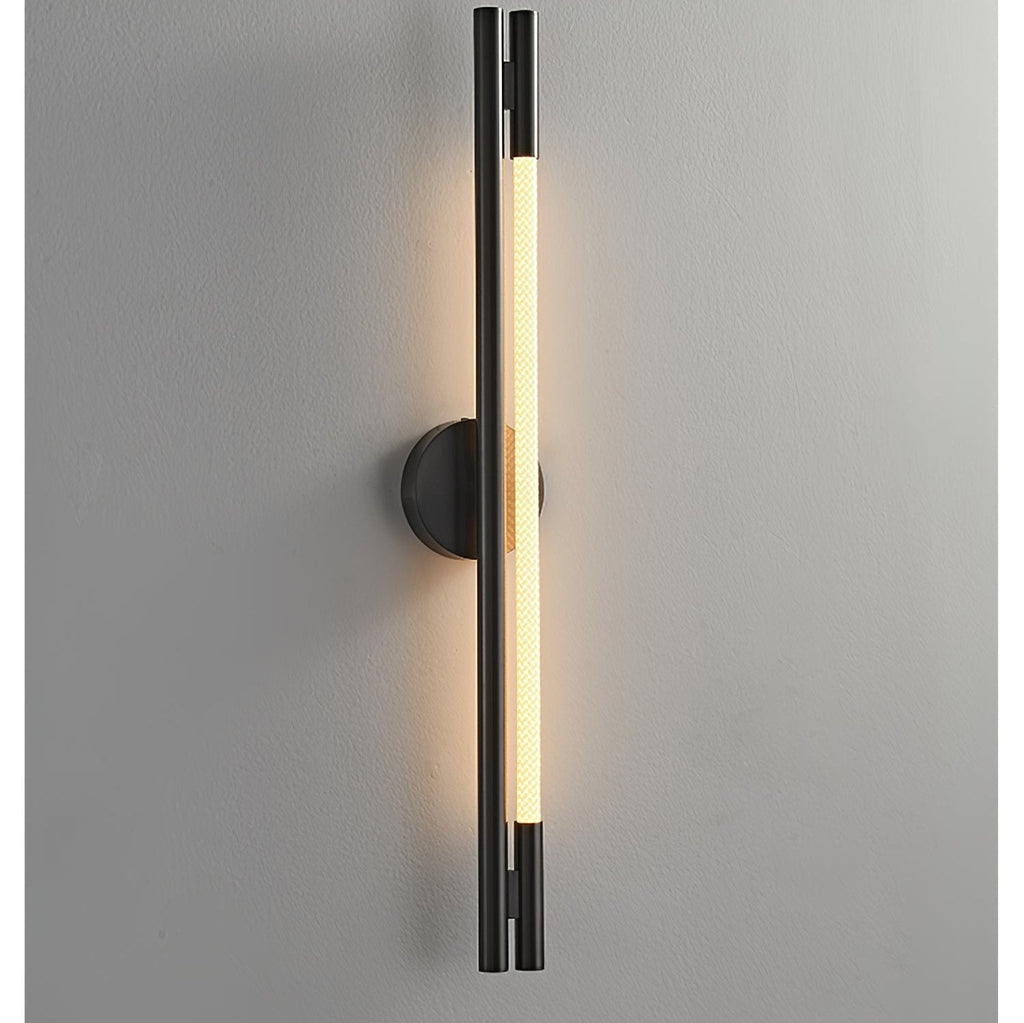 Aurora Rod Wall Light, Hardwired Wall Sconce, detail 7