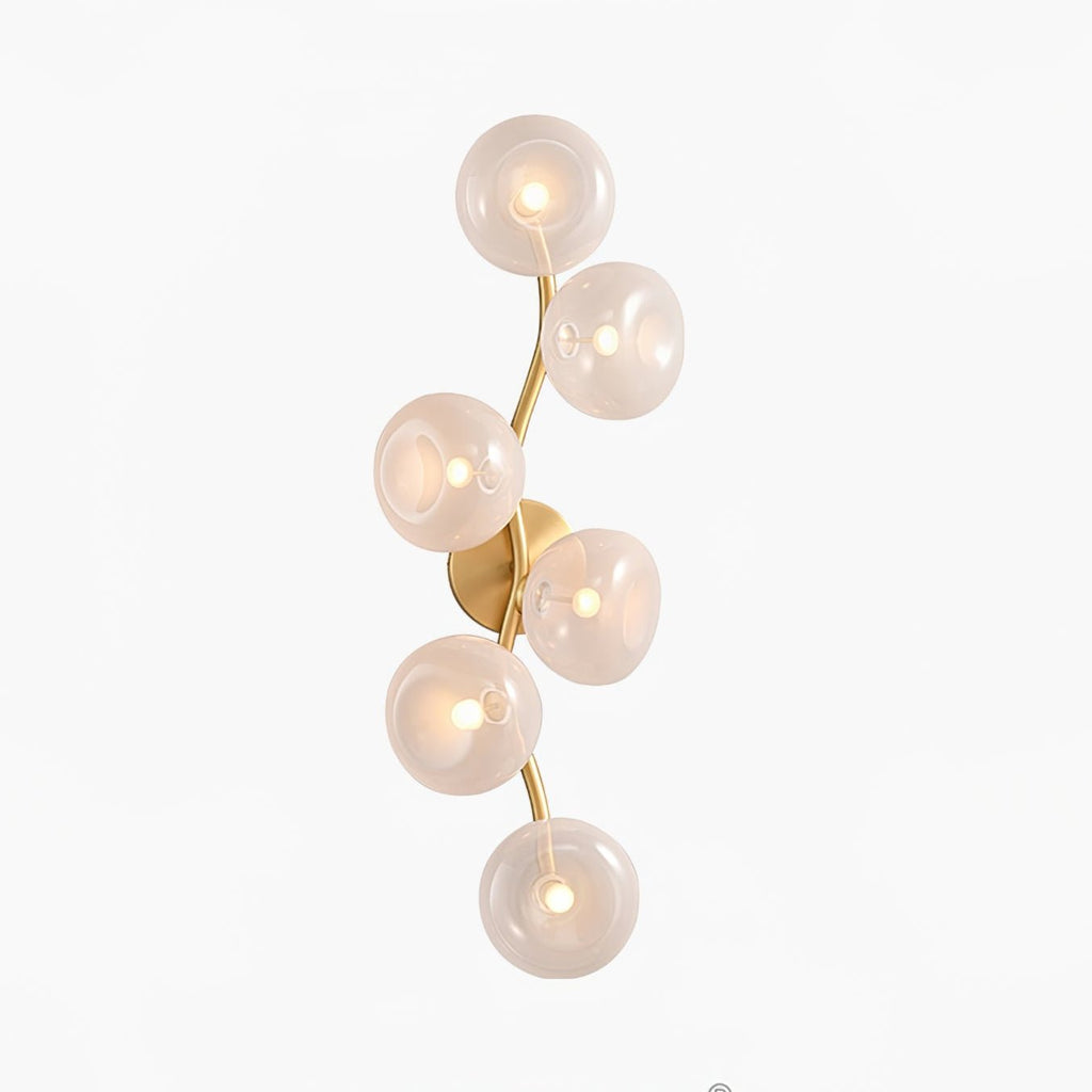 Aurora Vine Wall Light, Hardwired Wall Sconce, detail 6