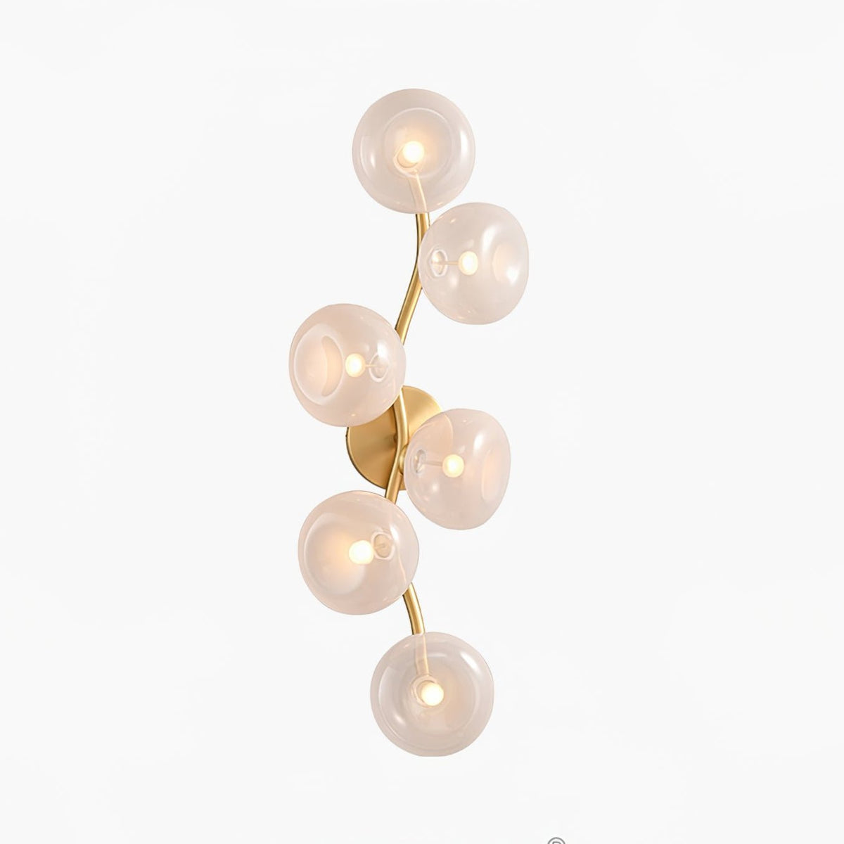 Aurora Vine Wall Light, Hardwired Wall Sconce, detail 6