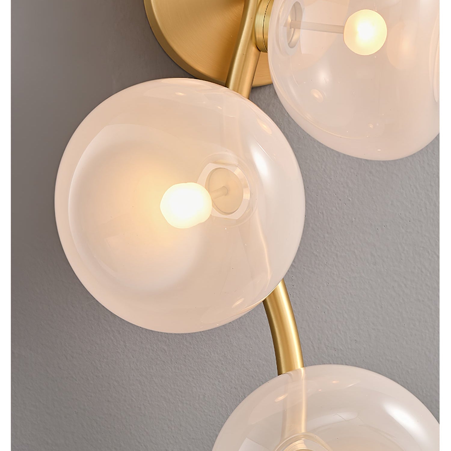 Aurora Vine Wall Light, Hardwired Wall Sconce, detail 10