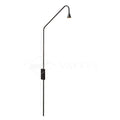 Zen Harmony Wall Light, Plug-In Wall Sconce, Metal, Dia 45cm x H 115cm
