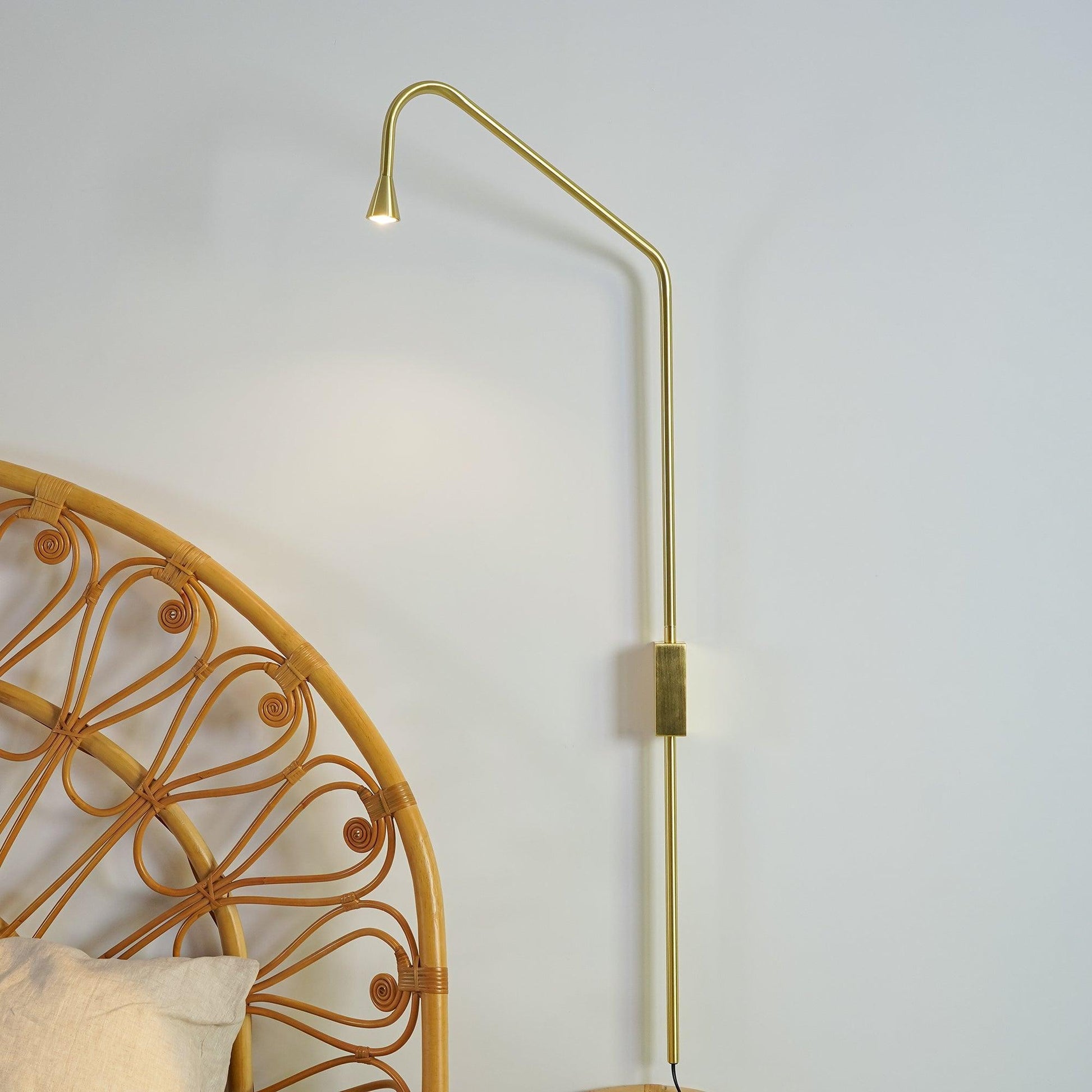 Zen Harmony Wall Light, Plug-In Wall Sconce, detail 4