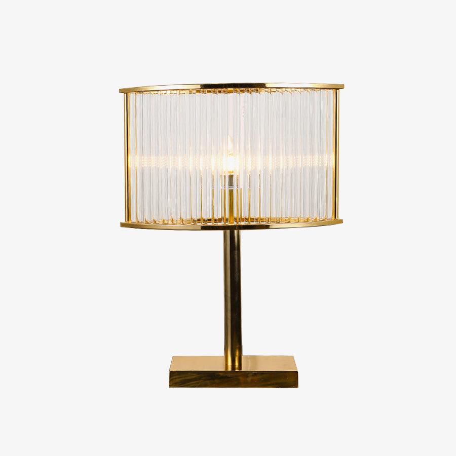 Avano Table Light, Bedside Table Lamp, Metal, Φ 11.8″ x H 20.5″