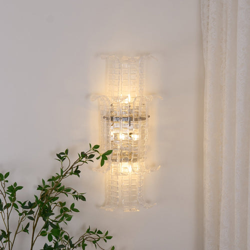 Aveline Murano Glass Wall Light, Hardwired Wall Sconce, detail 2