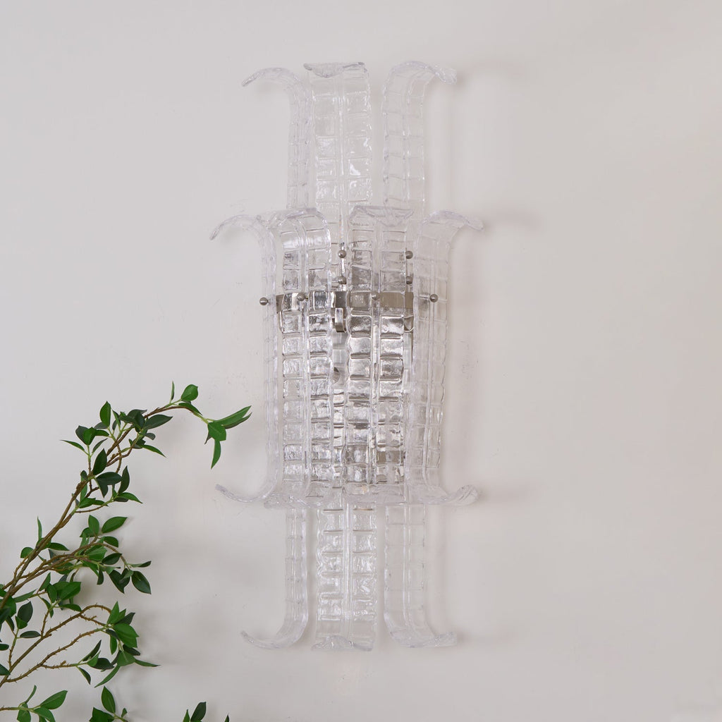 Aveline Murano Glass Wall Light, Hardwired Wall Sconce, detail 16