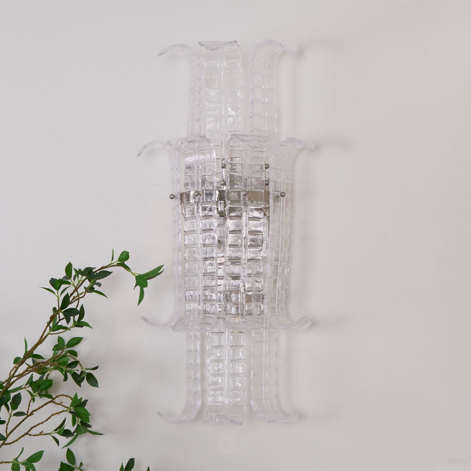 Aveline Murano Glass Wall Light, Hardwired Wall Sconce, detail 16