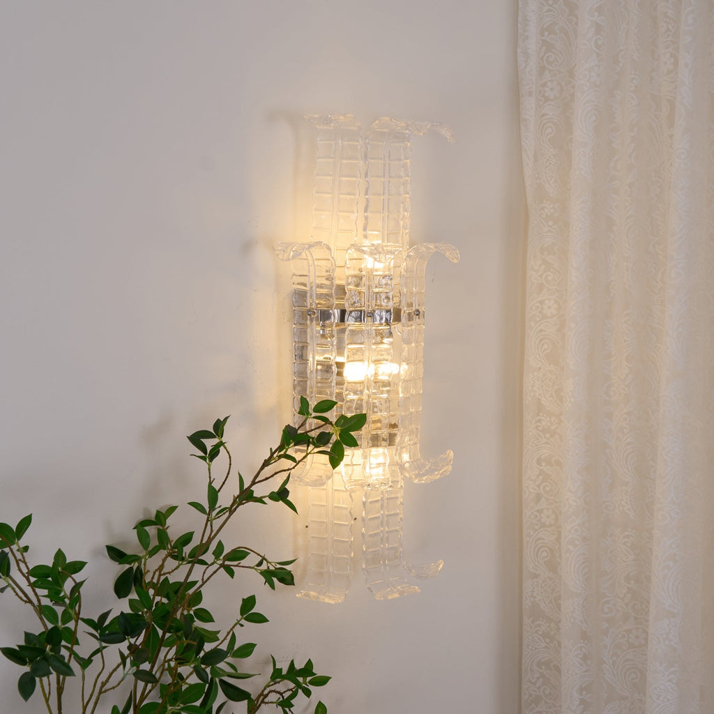 Aveline Murano Glass Wall Light, Hardwired Wall Sconce, detail 5