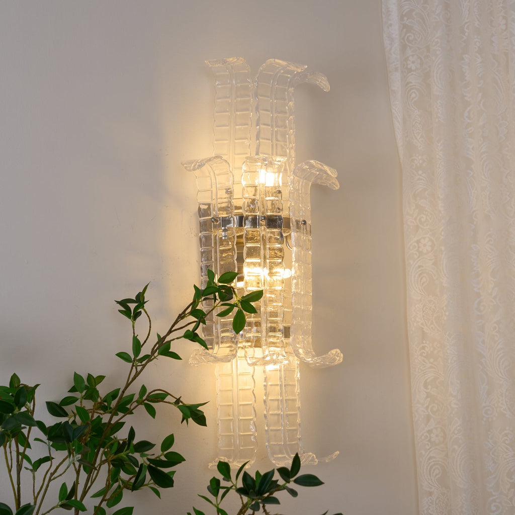 Aveline Murano Glass Wall Light, Hardwired Wall Sconce, detail 9