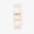 Aveline Murano Glass Wall Light, Hardwired Wall Sconce, Metal, Dia 34cm x H 67cm