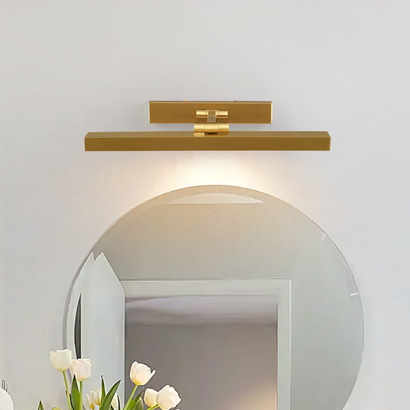 Avery Brass Wall Light, Hardwired Wall Sconce, detail 4