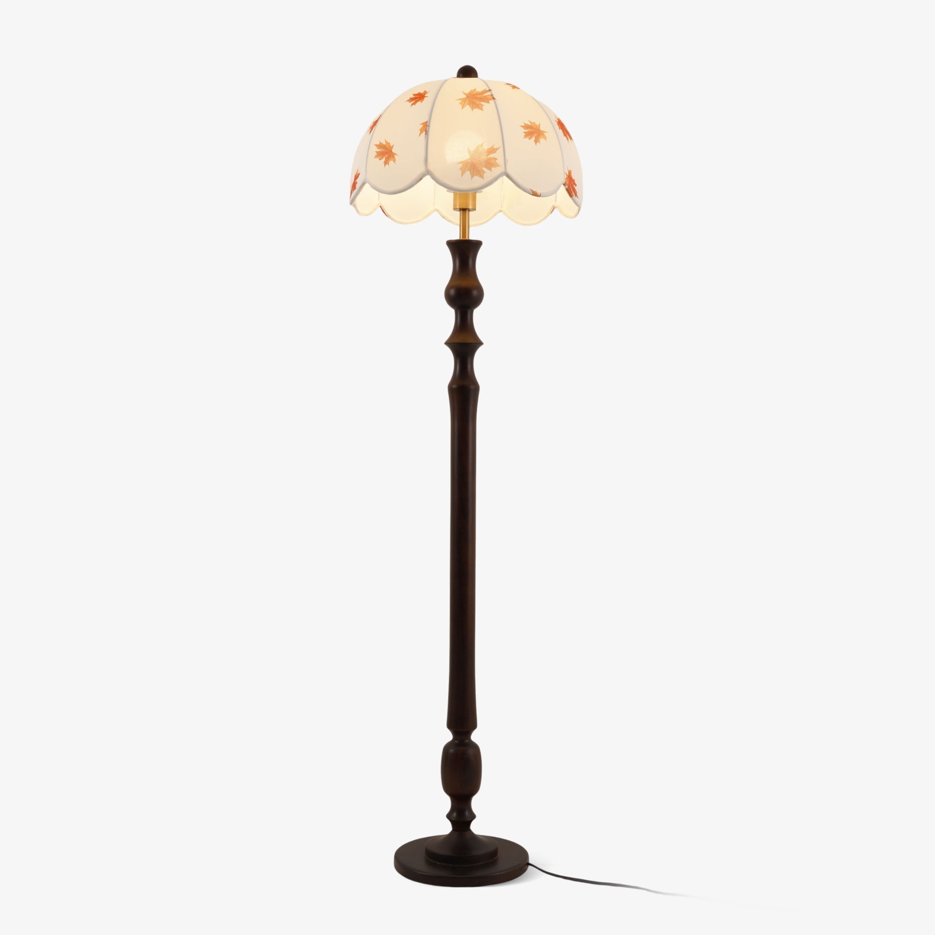 Avery Floor Light, Floor Lamp, Wood, Dia 45cm x H 155cm