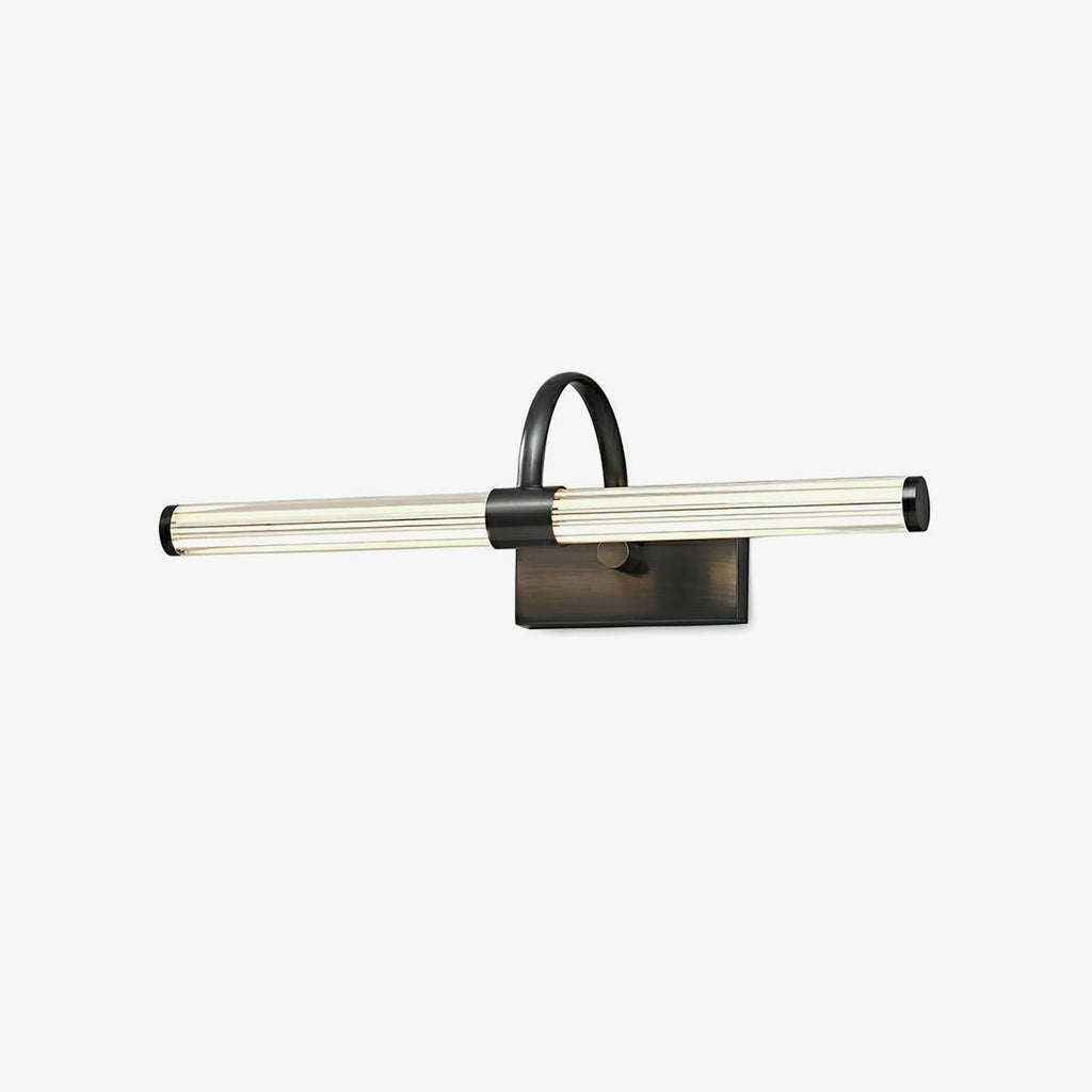 Avery Wall Light, Hardwired Wall Sconce, Brass, L 45cm x W 15cm x H 22.5cm