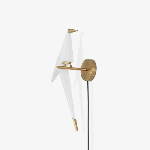Avian Serenity Plug-In Wall Light, Plug-In Wall Sconce, detail 2