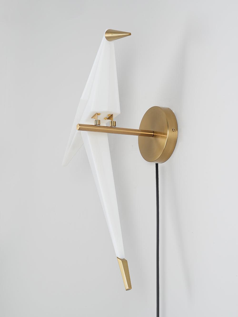 Avian Serenity Plug-In Wall Light, Plug-In Wall Sconce, detail 11