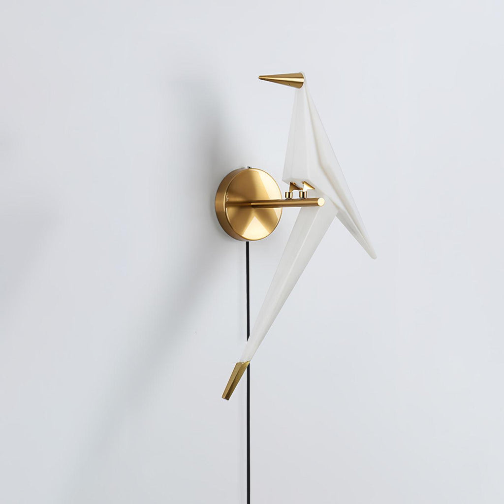 Avian Serenity Plug-In Wall Light, Plug-In Wall Sconce, detail 16