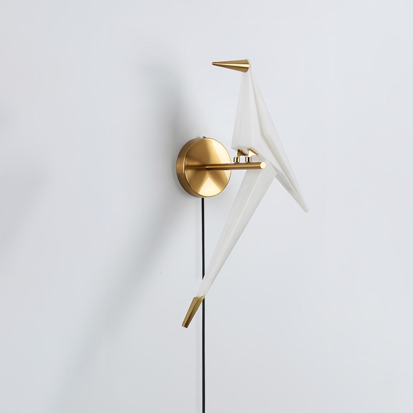 Avian Serenity Plug-In Wall Light, Plug-In Wall Sconce, detail 16