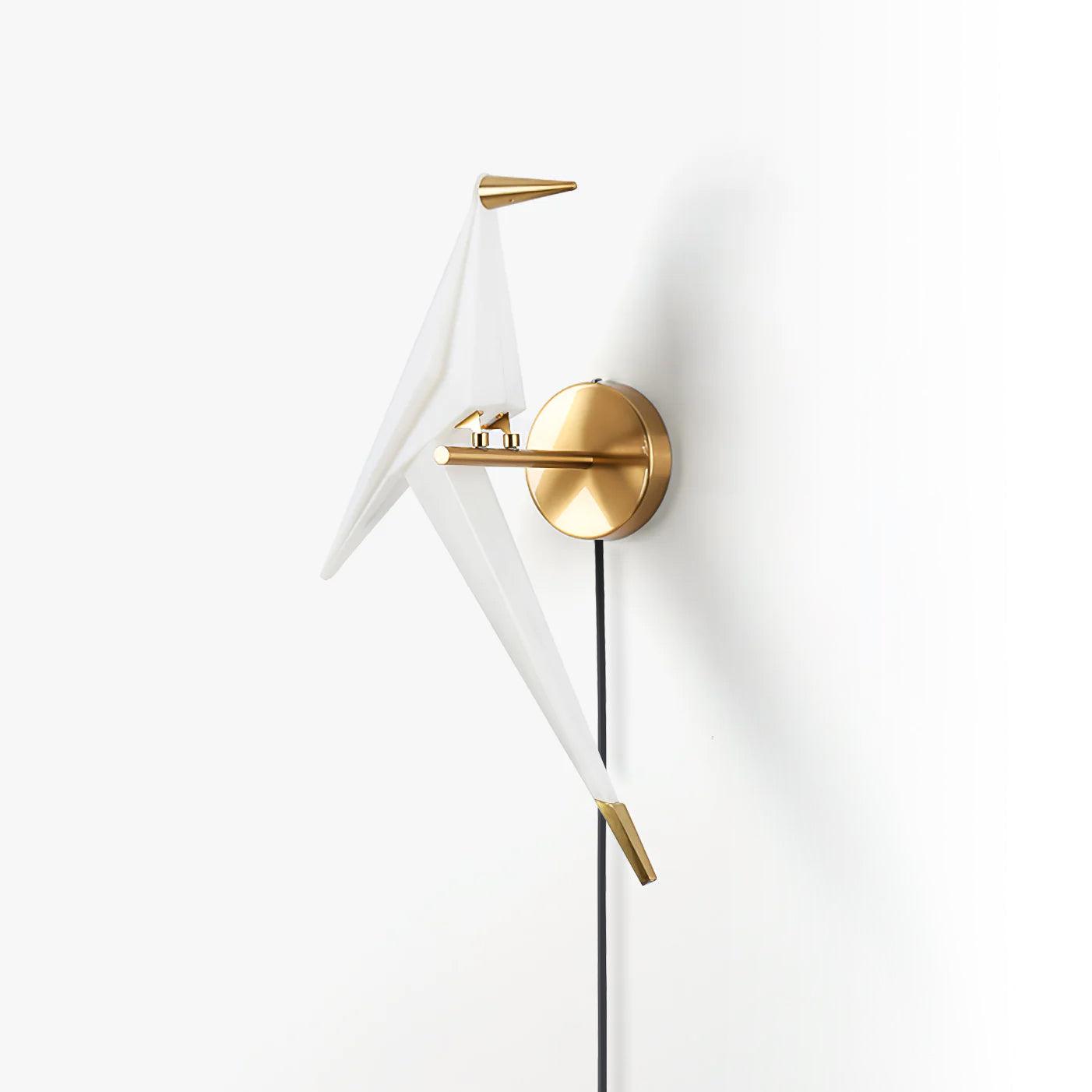 Avian Serenity Plug-In Wall Light, Plug-In Wall Sconce, detail 12