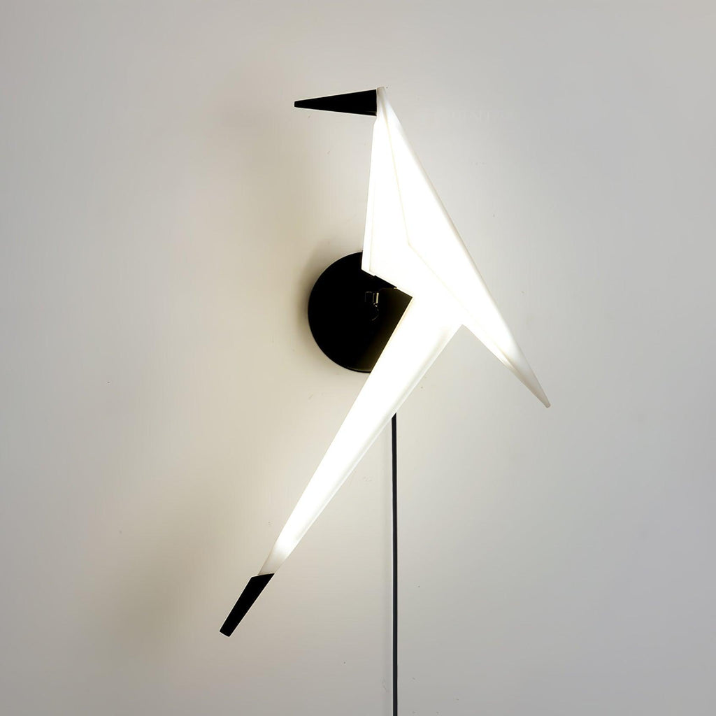 Avian Serenity Plug-In Wall Light, Plug-In Wall Sconce, detail 5