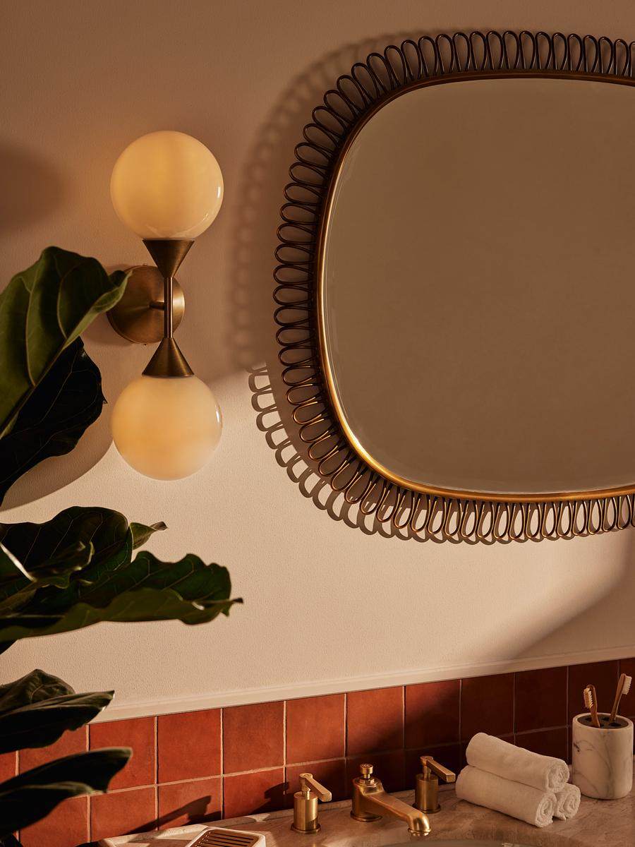 Axis Duo Wall Light, Hardwired Wall Sconce, detail 3