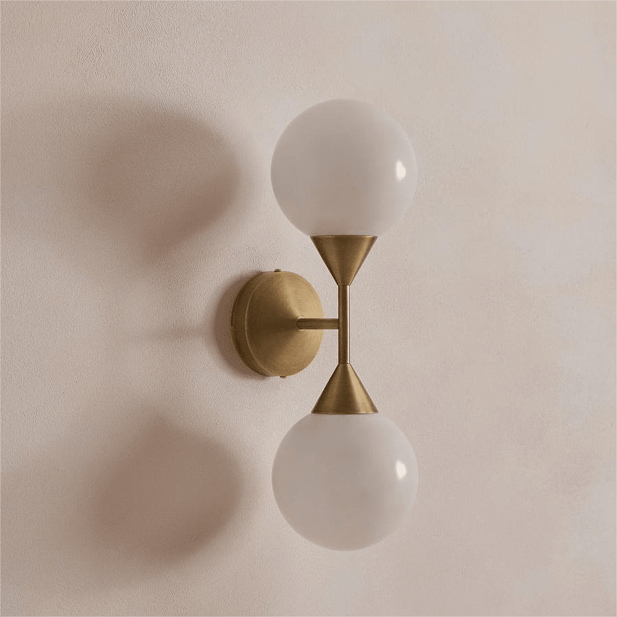 Axis Duo Wall Light, Hardwired Wall Sconce, detail 4