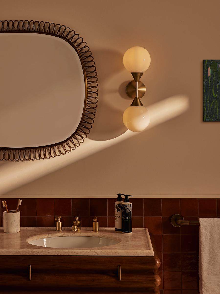 Axis Duo Wall Light, Hardwired Wall Sconce, detail 5