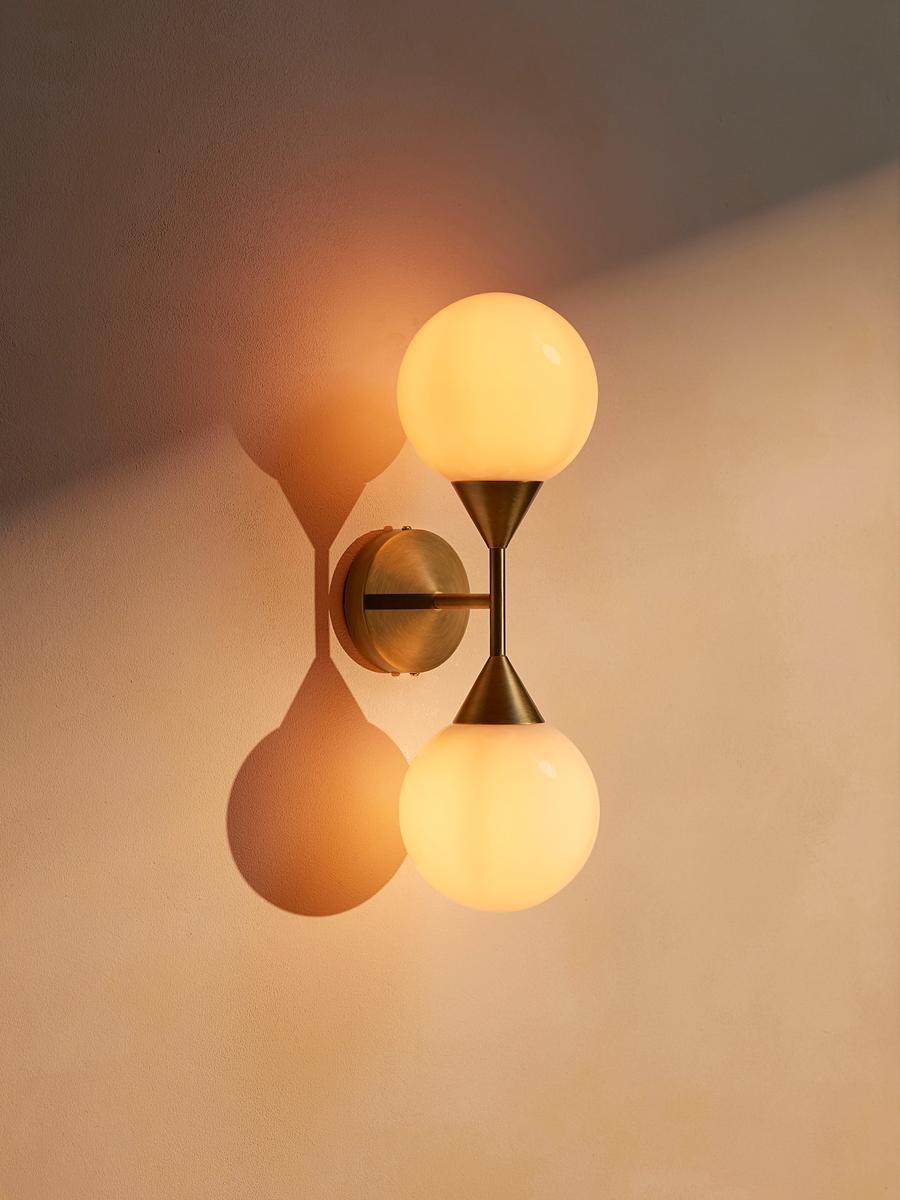 Axis Duo Wall Light, Hardwired Wall Sconce, detail 6