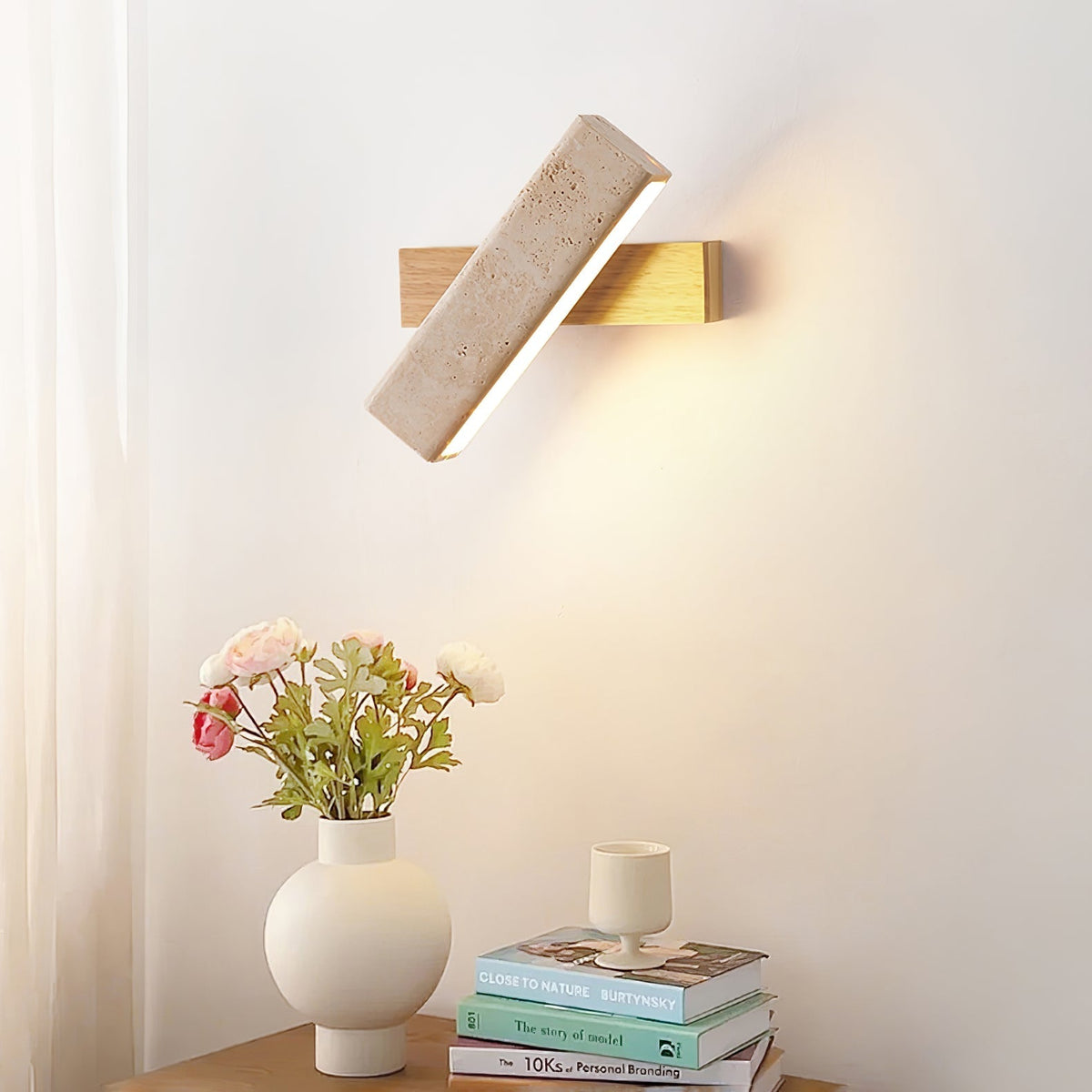 Axis Linear Wall Light, Hardwired Wall Sconce, detail 4