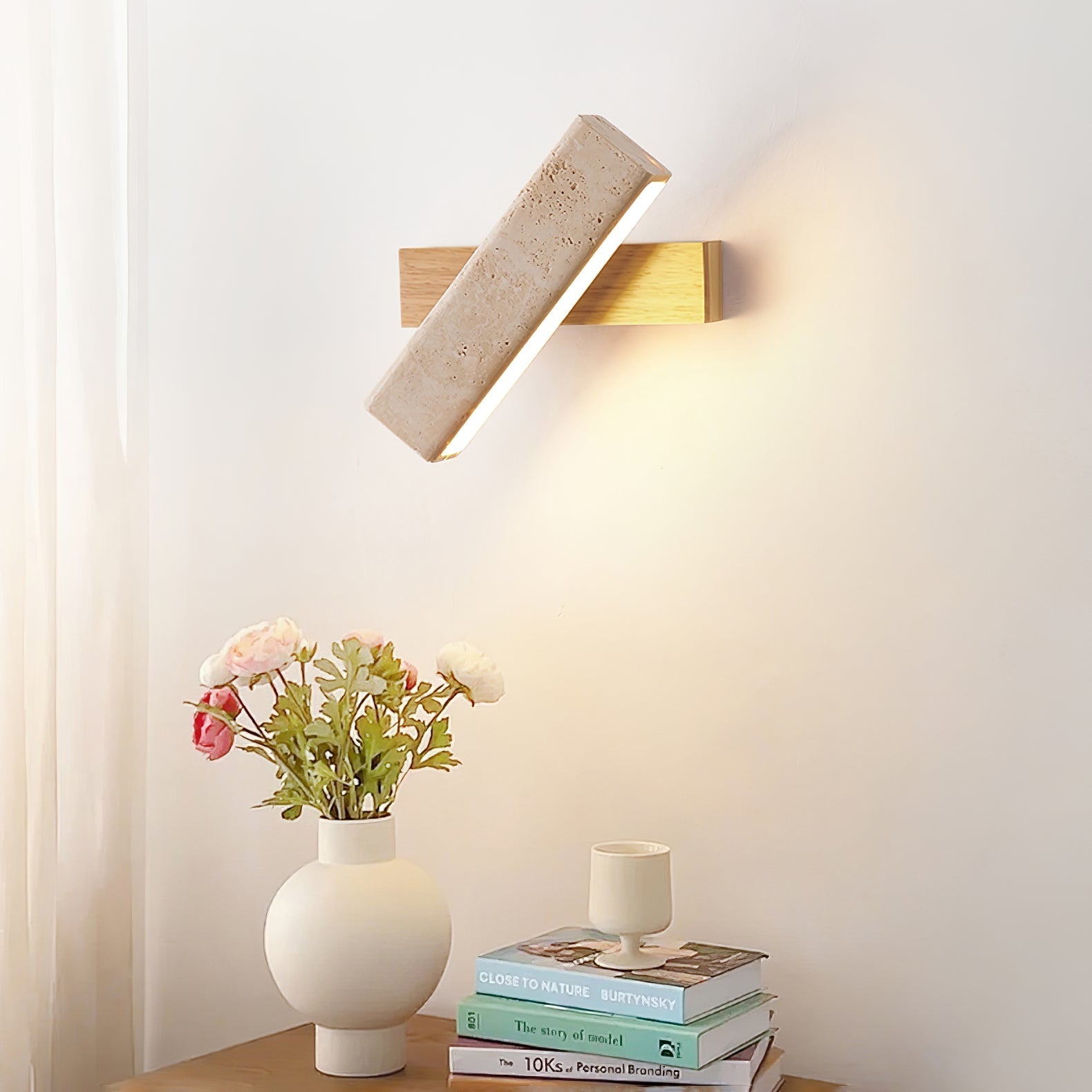 Axis Linear Wall Light, Hardwired Wall Sconce, detail 4