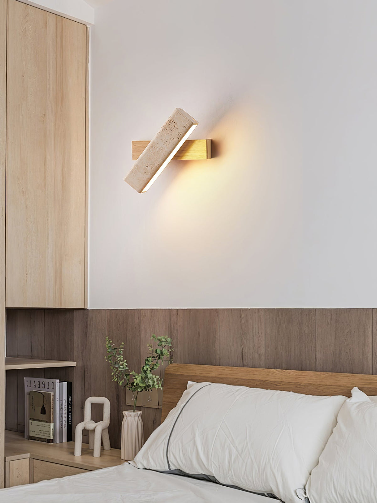 Axis Linear Wall Light, Hardwired Wall Sconce, detail 11