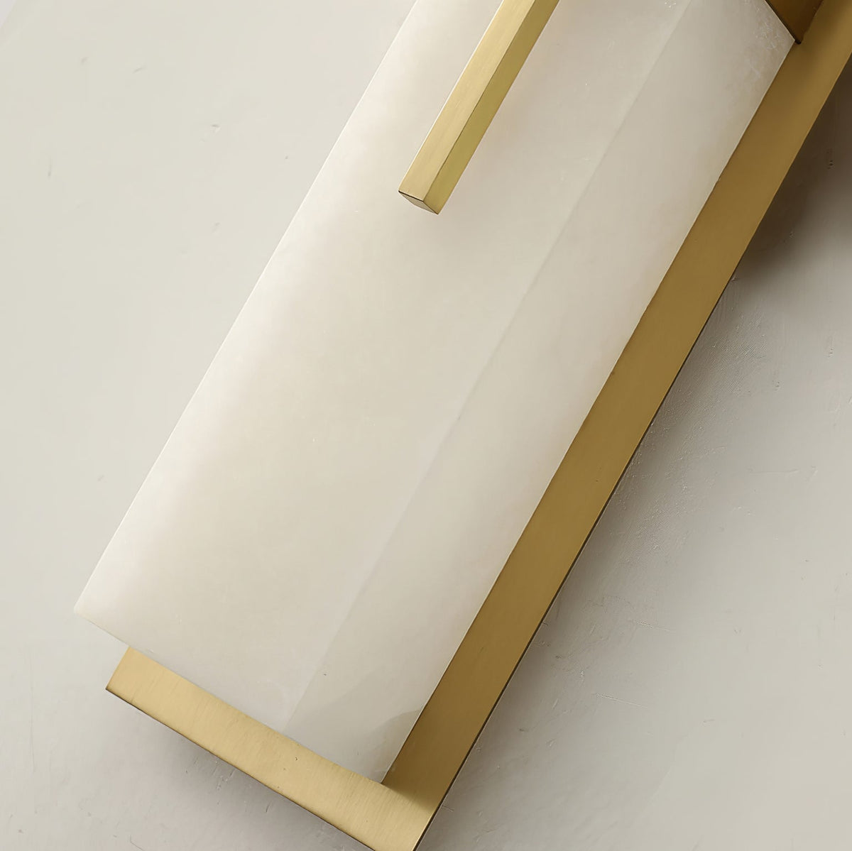 Axis Twin Alabaster Wall Light, Hardwired Wall Sconce, detail 19