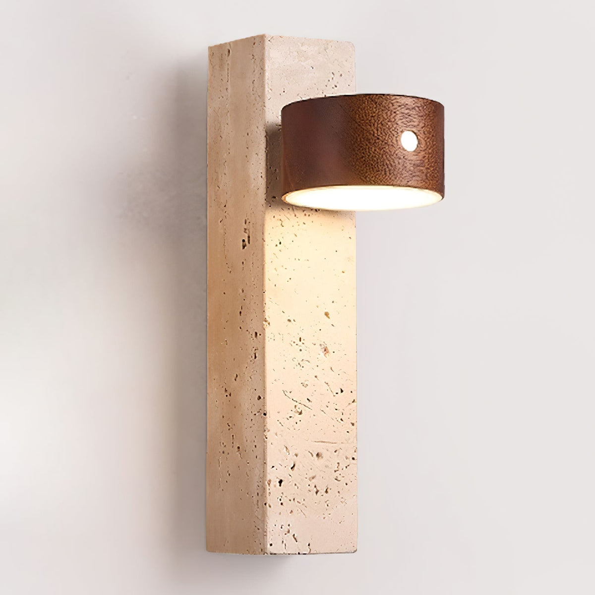 Axis Wood Rechargeable Wall Light detail view 10