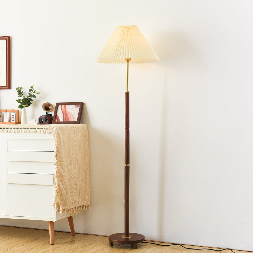 Axya Vintage Pleated Floor Light, Floor Lamp, detail 9