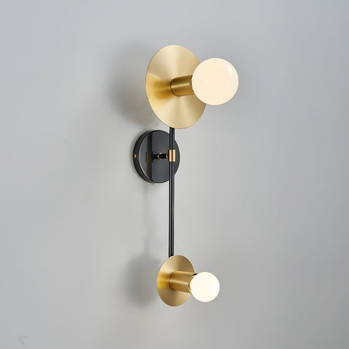 Balance Scale Wall Light, Hardwired Wall Sconce, Marble, Dia 18cm x H 50cm