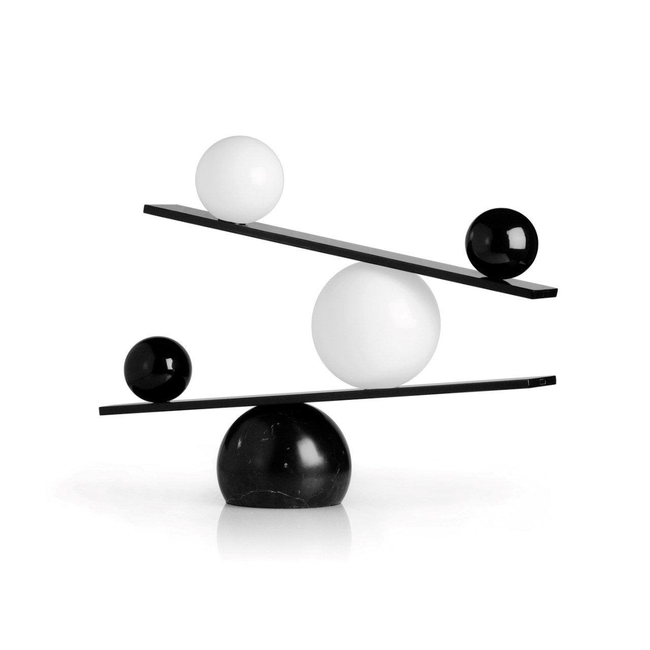 Balance Table Light, Bedside Table Lamp, Marble, Dia 50cm x H 45cm