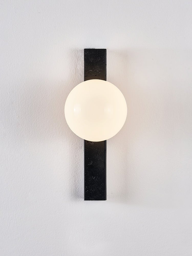 Balanced Globe Wall Light, Hardwired Wall Sconce, detail 18