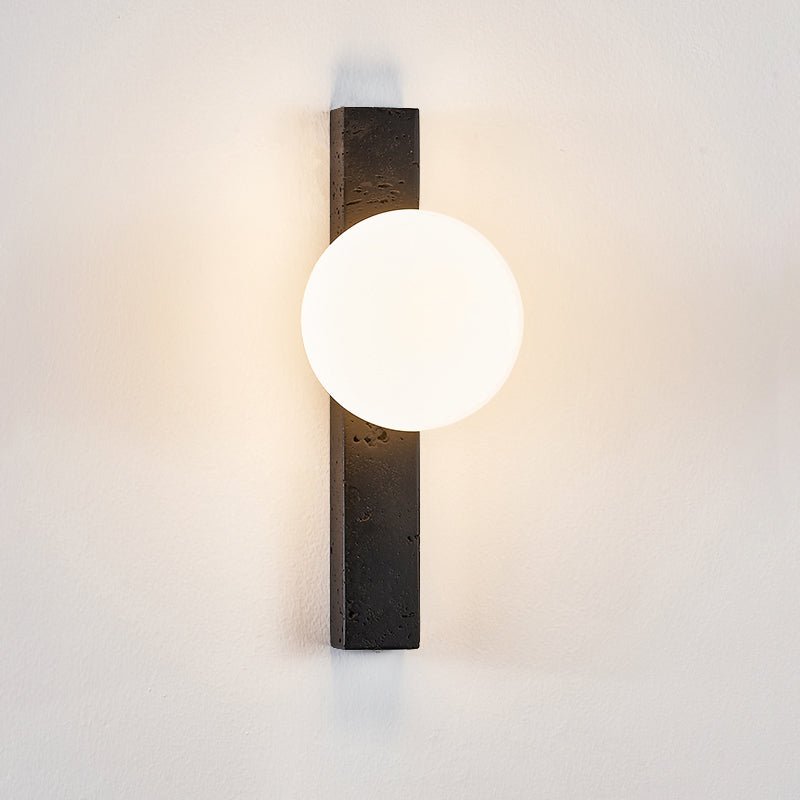 Balanced Globe Wall Light, Hardwired Wall Sconce, detail 10