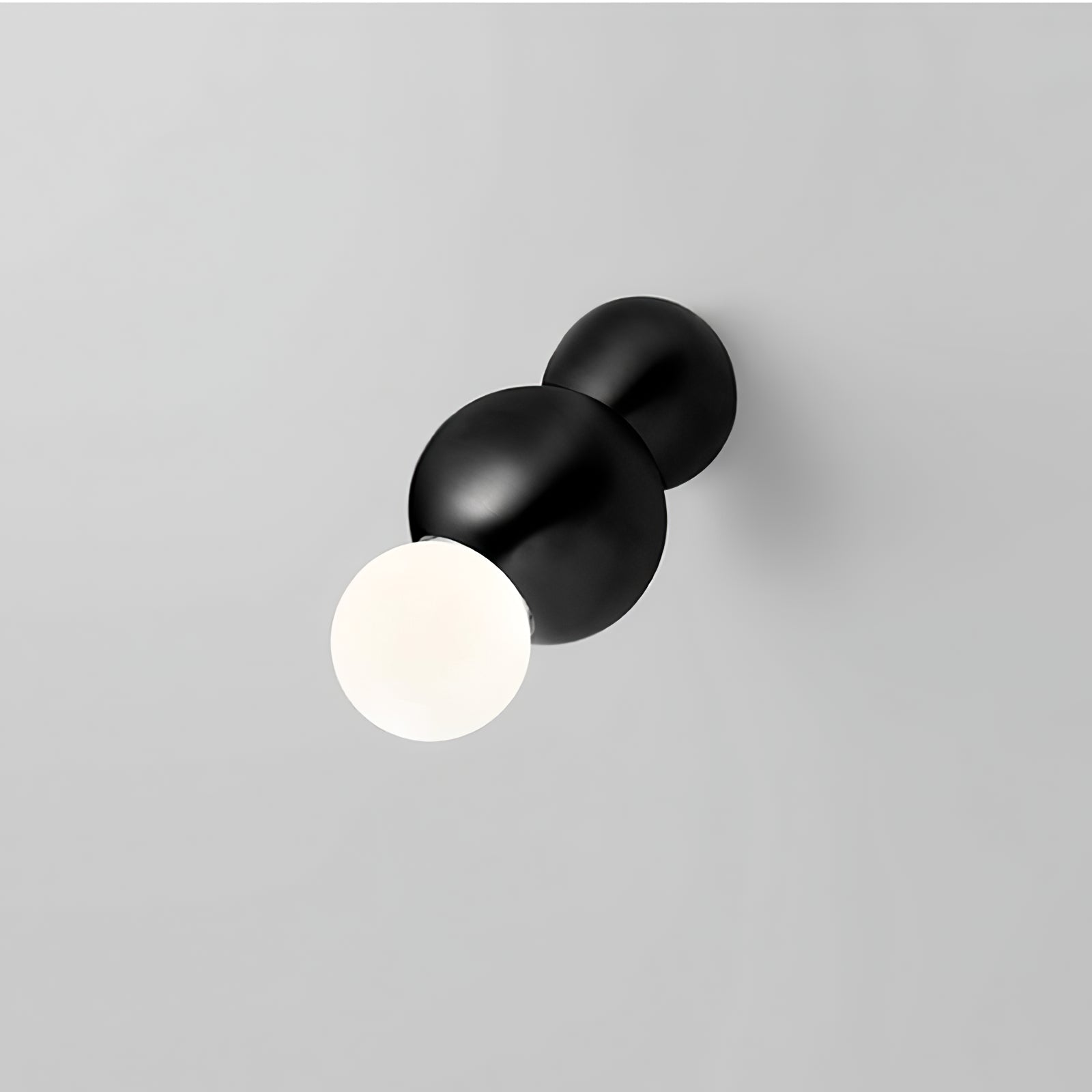 Ball Mounted Wall Light, Hardwired Wall Sconce, detail 2
