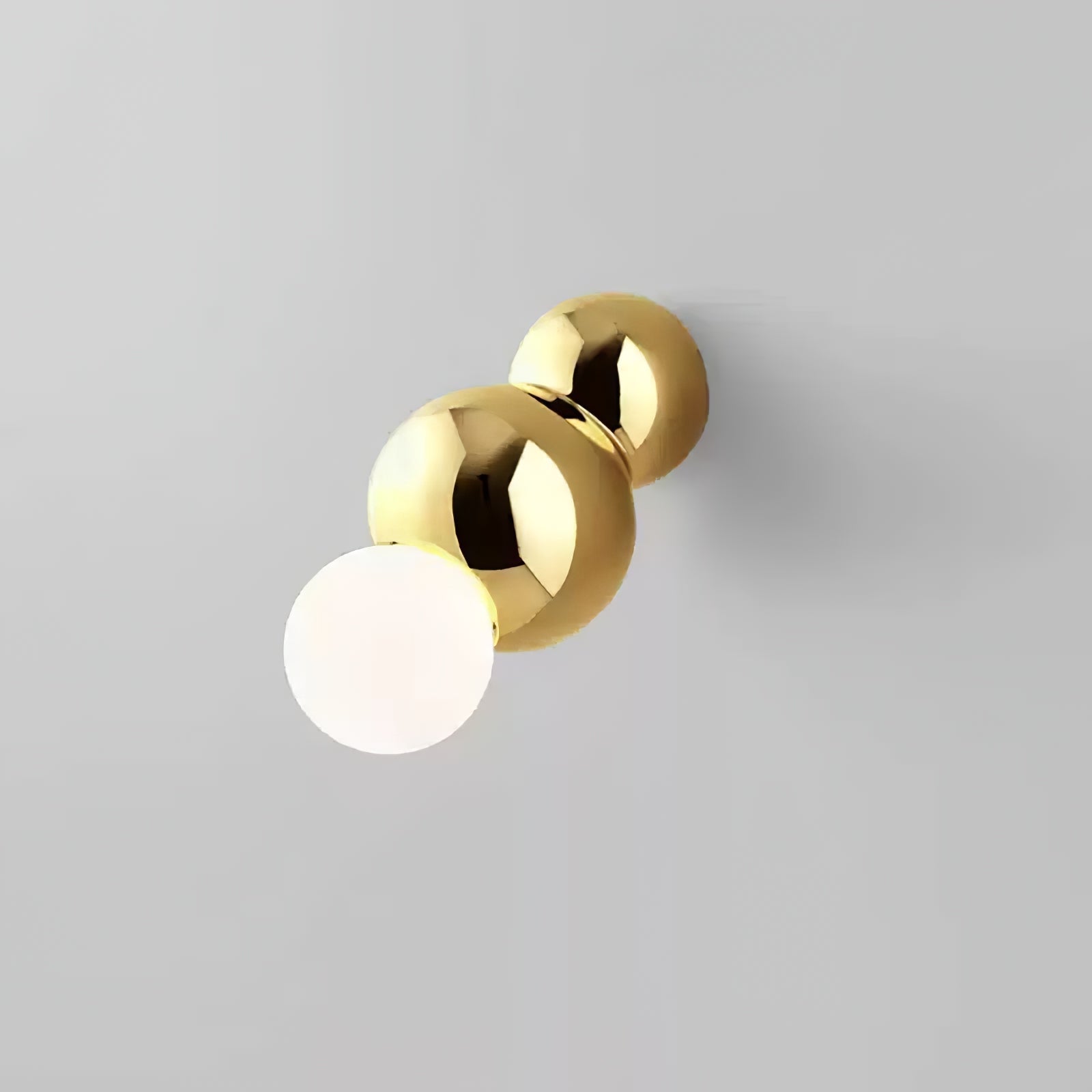 Ball Mounted Wall Light, Hardwired Wall Sconce, detail 3