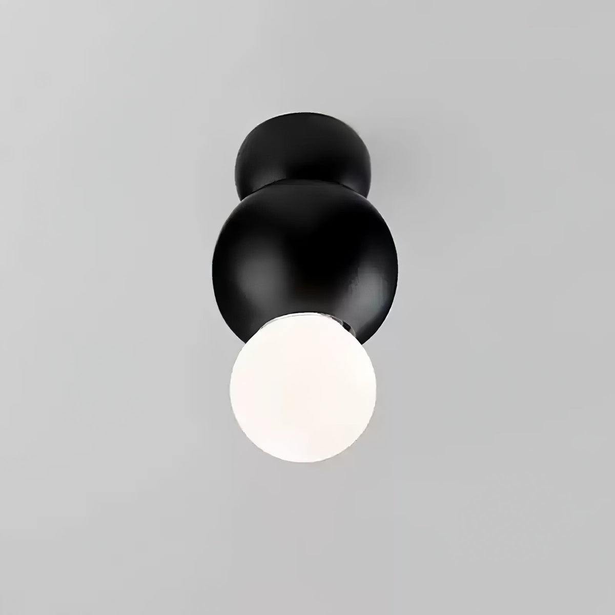 Ball Mounted Wall Light, Hardwired Wall Sconce, detail 4