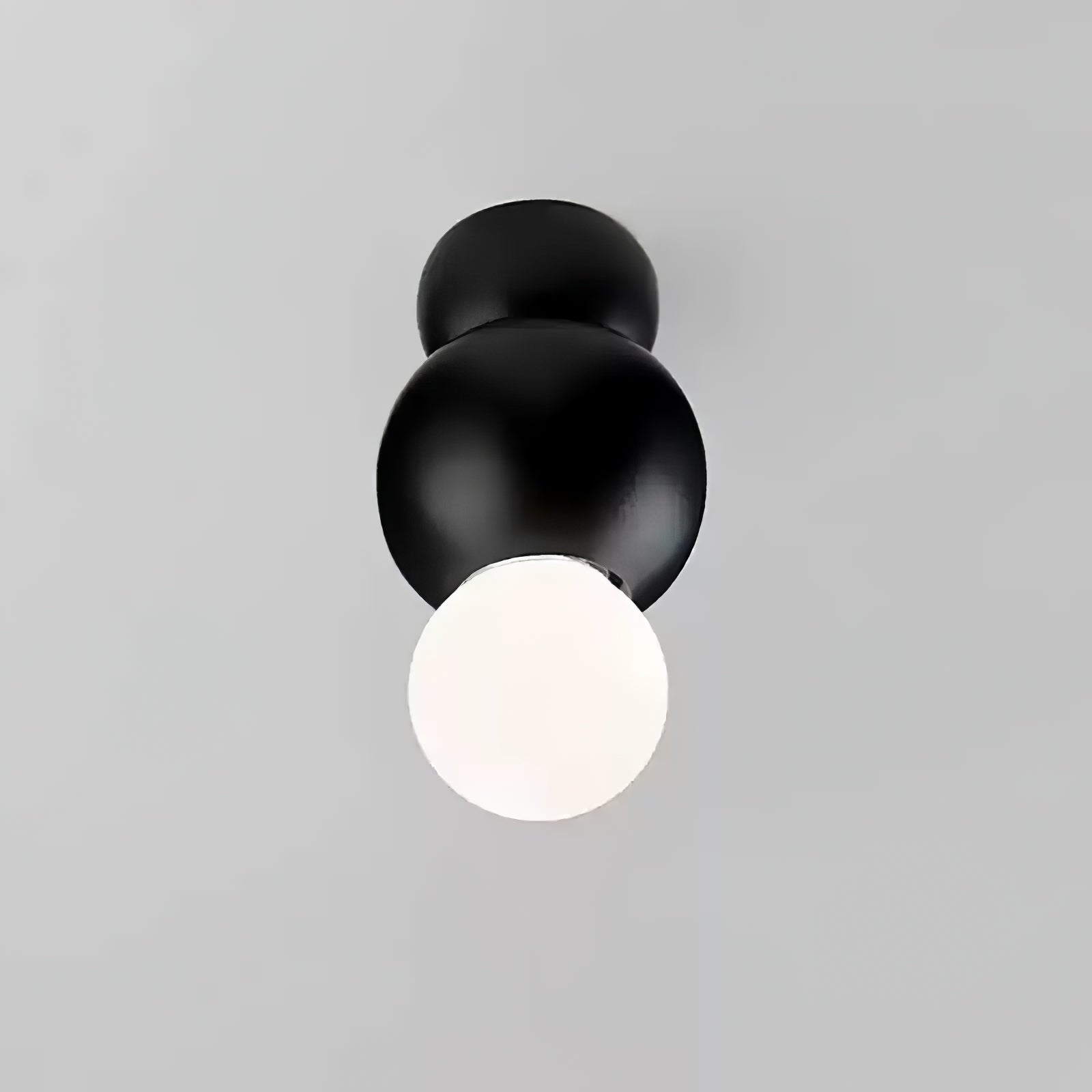 Ball Mounted Wall Light, Hardwired Wall Sconce, detail 4