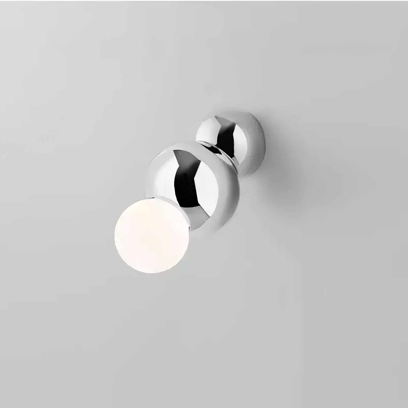 Ball Mounted Wall Light, Hardwired Wall Sconce, detail 5