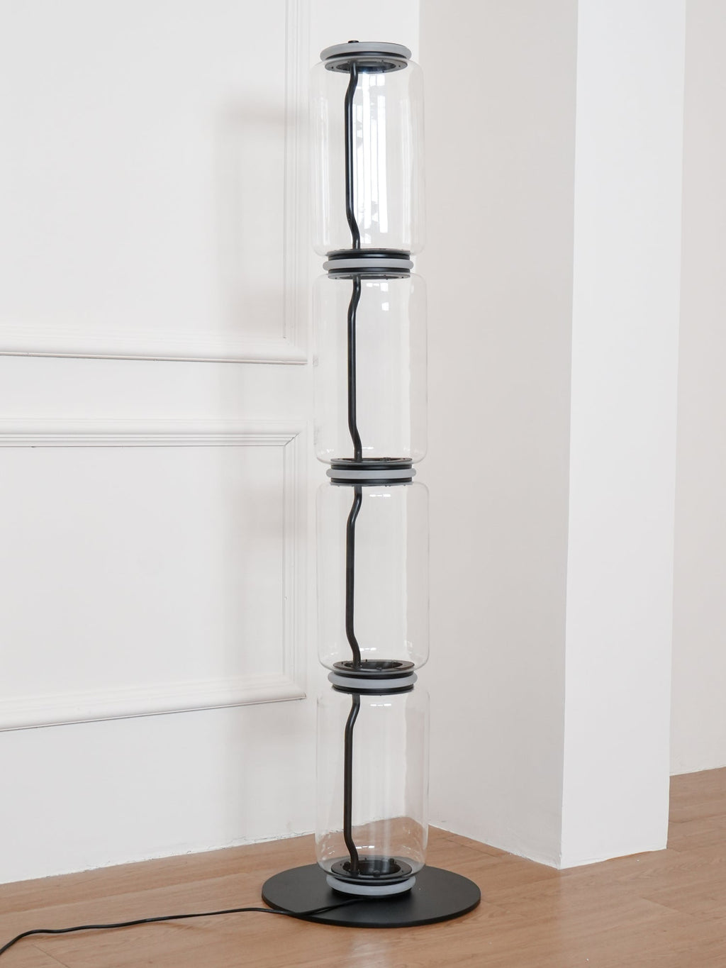 Bamboo Glass Floor Light, Floor Lamp, detail 60