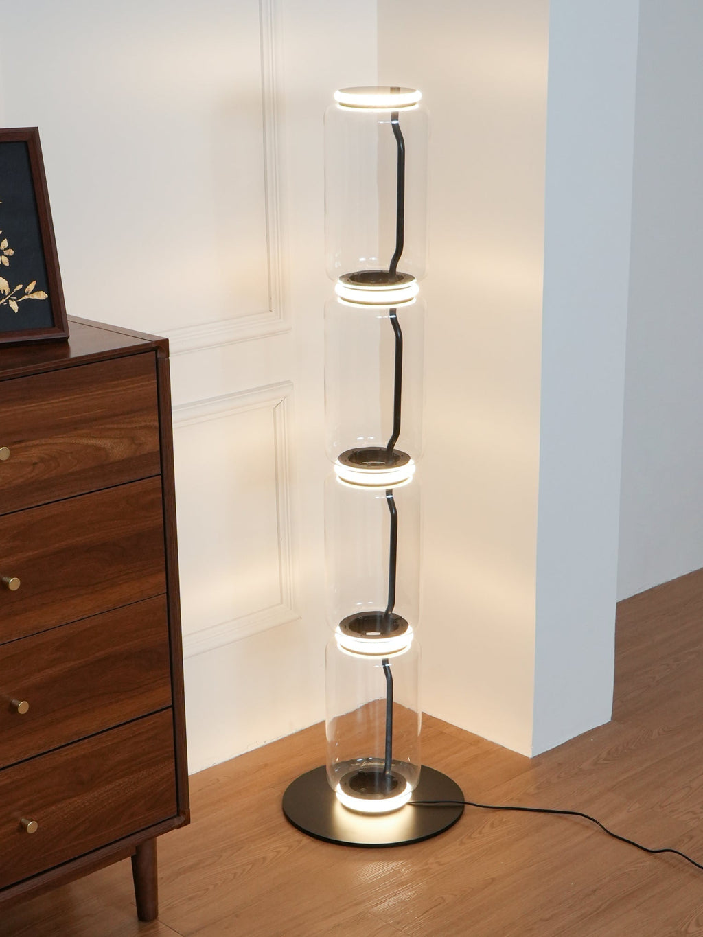 Bamboo Glass Floor Light, Floor Lamp, detail 62