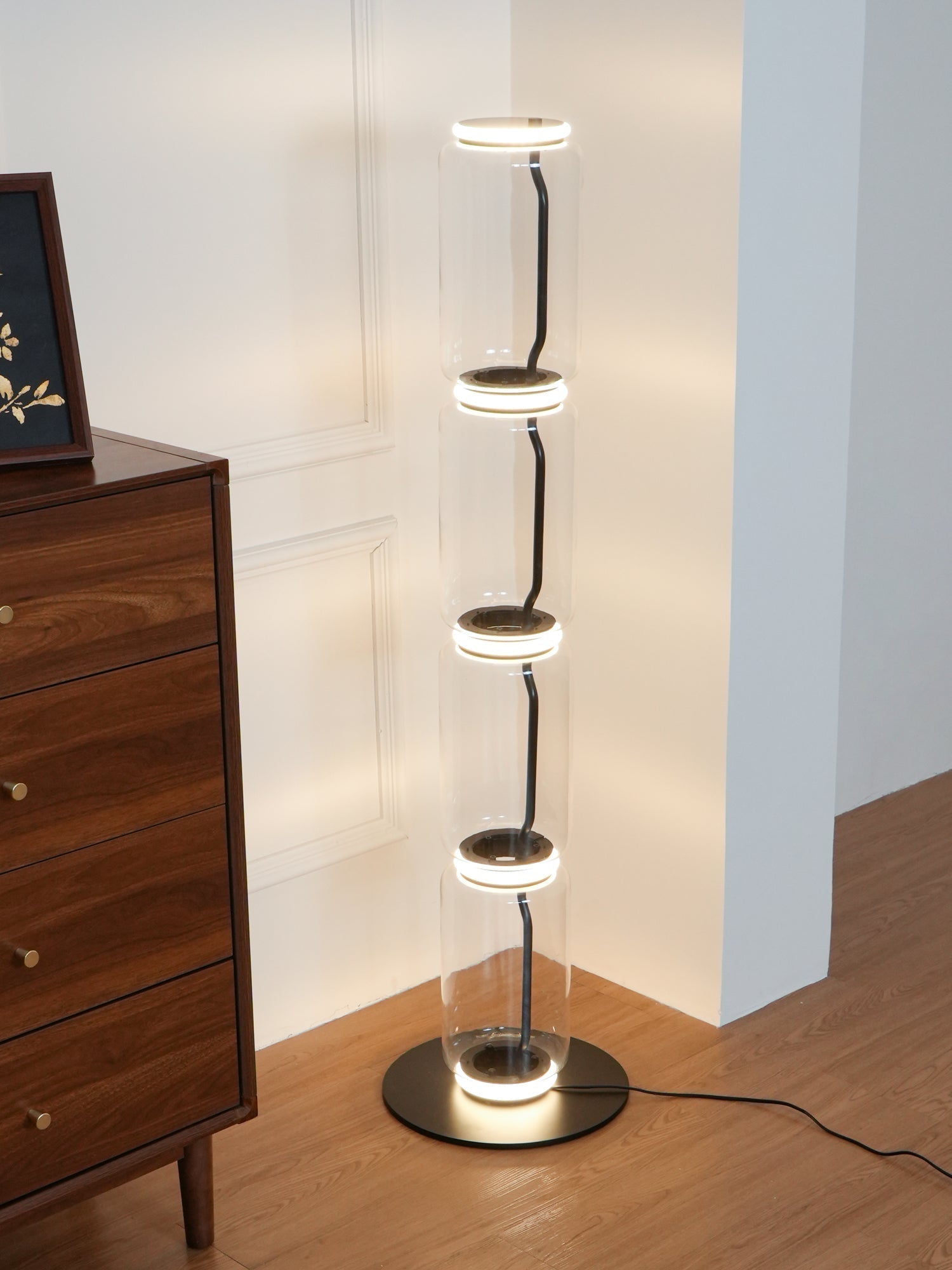 Bamboo Glass Floor Light, Floor Lamp, detail 62