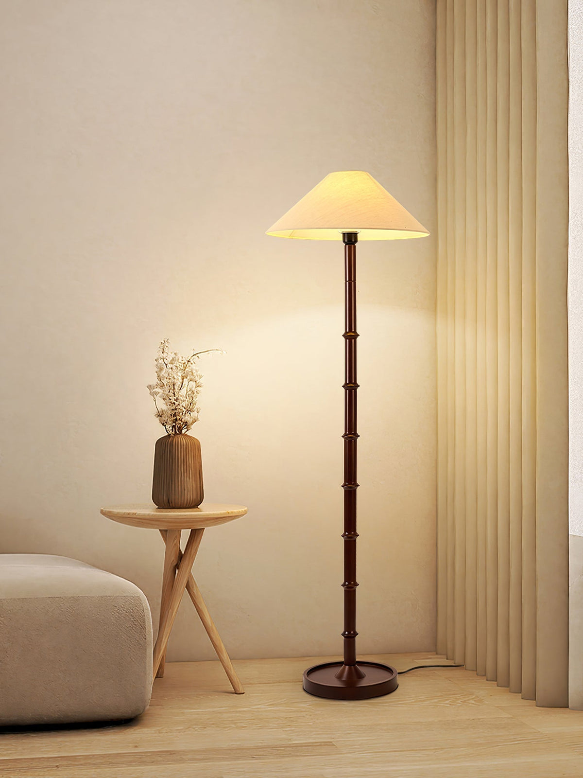 Bamboo Knot Floor Light, Floor Lamp, detail 18