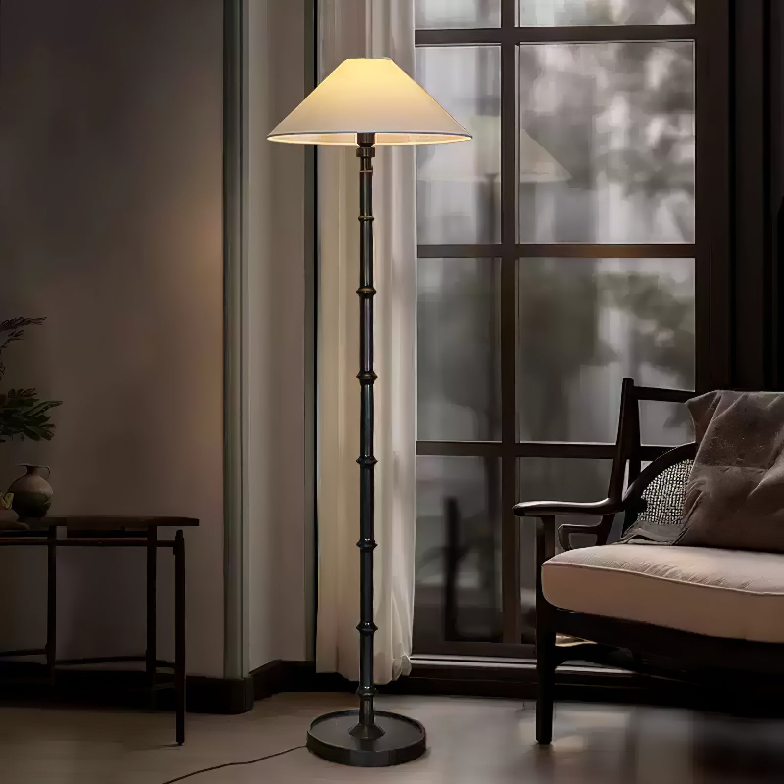 Bamboo Knot Floor Light, Floor Lamp, detail 19