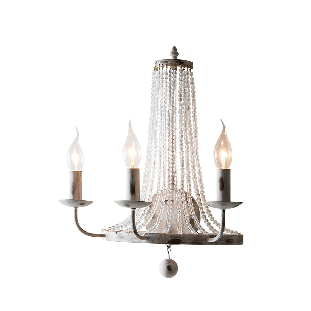 Basket Crystal Wall Light, Hardwired Wall Sconce, detail 8