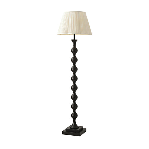 Bead Column Floor Light 18.1", Floor Lamp, Wood, D46 x H158cm