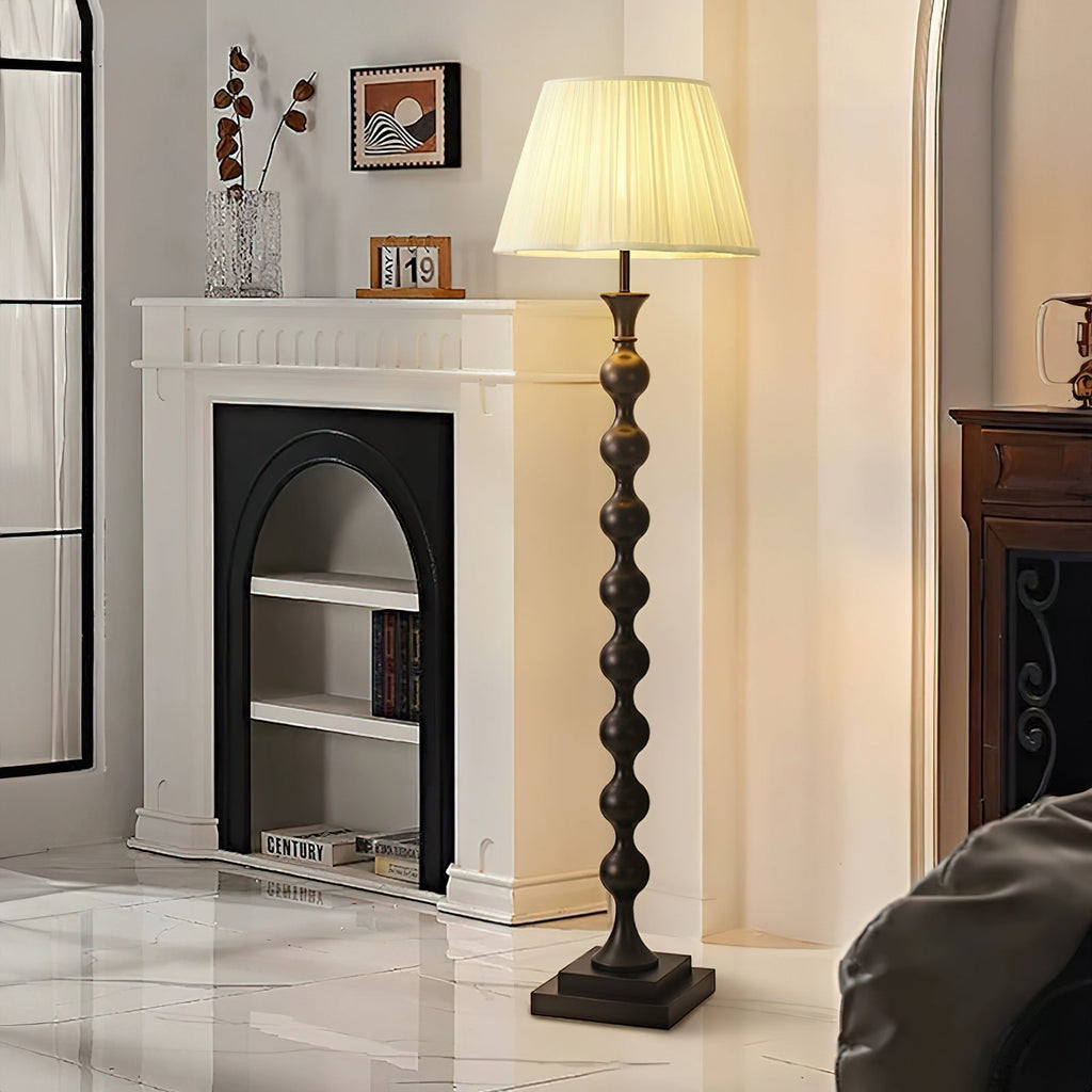 Bead Column Floor Light 18.1", Floor Lamp, detail 2